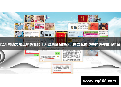 提升免疫力与延缓衰老的十大健康食品推荐，助力全面改善体质与生活质量